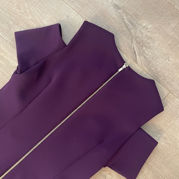 Calvin Klein purple cold shoulder dress - Picture 5 of 5